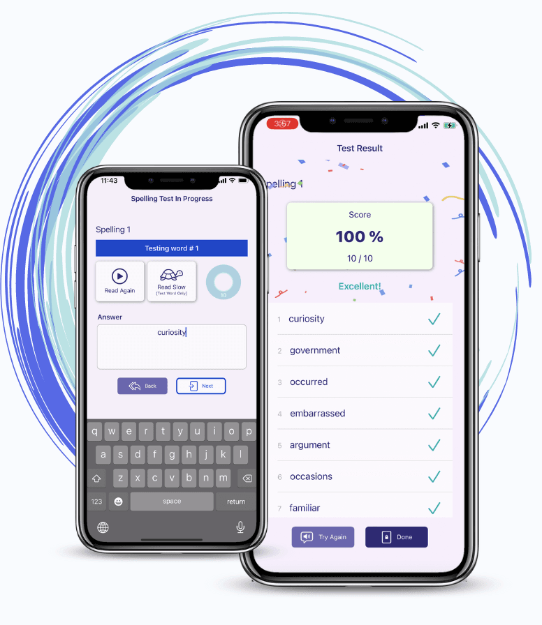 SpellingBuddy Practice Illustration